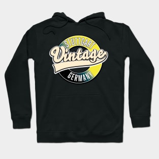 Stuttgart vintage style logo Hoodie